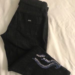 Cropped jeans